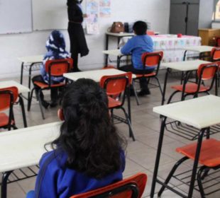 Regreso a clases. Foto: Agencia Es Imagen para El Universal Puebla