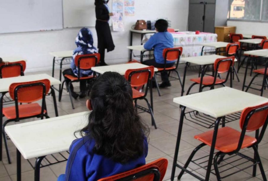 Regreso a clases. Foto: Agencia Es Imagen para El Universal Puebla