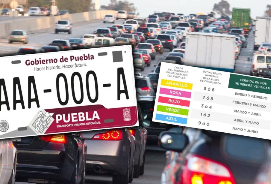 Recauda el gobierno de Puebla 20 mdp por el cobro de verificación vehicular