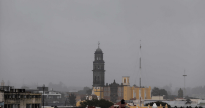 Presencia de lluvias en Puebla