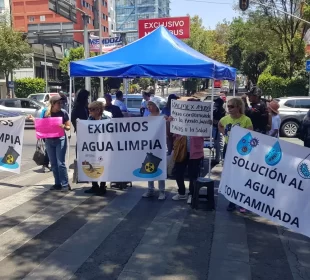 Sigue gobierno de la CDMX sin dar una respuesta clara al problema del agua contaminada en BJ