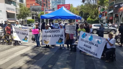 Sigue gobierno de la CDMX sin dar una respuesta clara al problema del agua contaminada en BJ