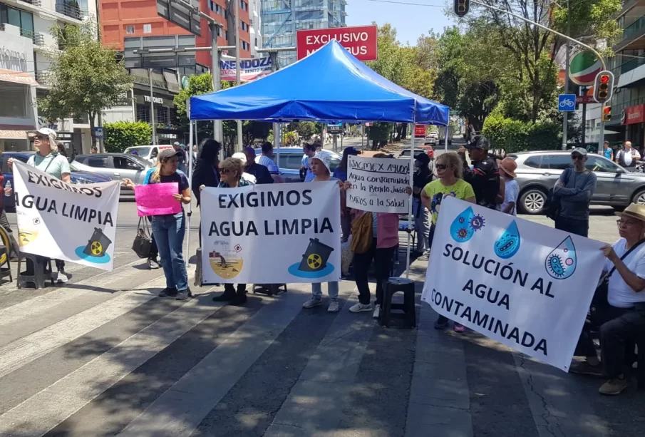 Sigue gobierno de la CDMX sin dar una respuesta clara al problema del agua contaminada en BJ