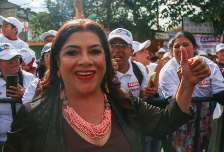 Denuncian compra de votos a favor de Clara Brugada en Tláhuac